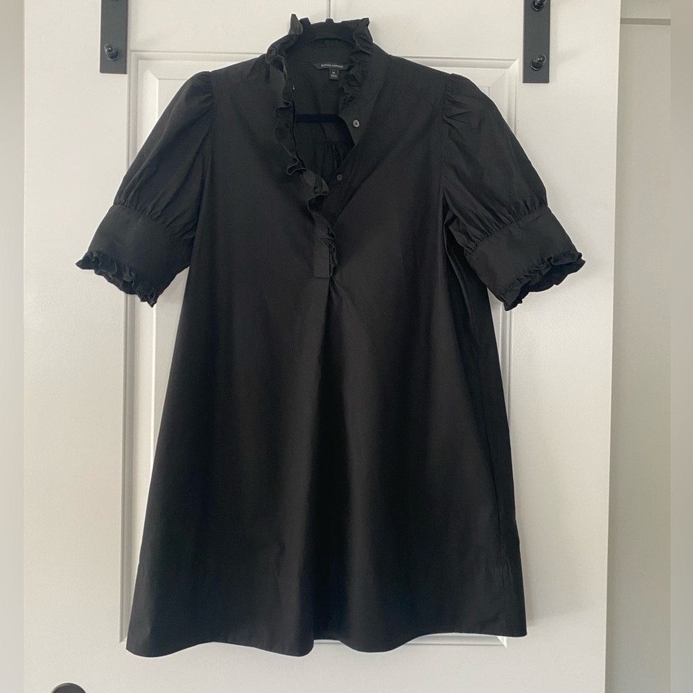 Banana Republic Black Mini Dress
